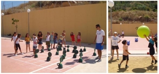 Juegos en campamento urbano